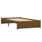 vidaXL Giroletto Miele in Legno Massello 100x200 cm