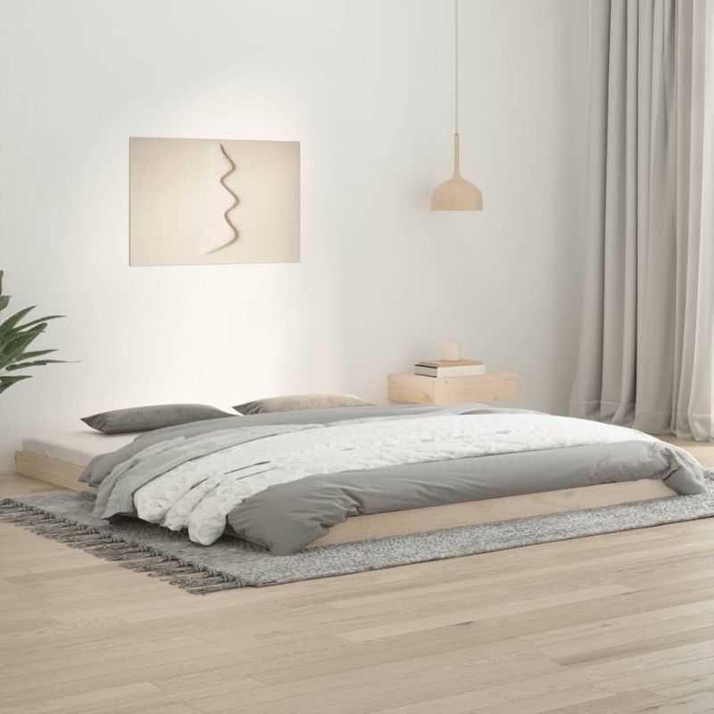 vidaXL Giroletto 180x200 cm Legno Massello di Pino 6FT Super King vidaXL Giroletto 180x200 cm Legno Massello di Pino 6FT Super King