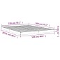 vidaXL Giroletto 150x200cm Legno Massello di Pino 5FT King Size vidaXL Giroletto 150x200cm Legno Massello di Pino 5FT King Size