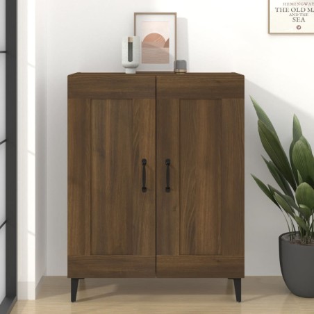 vidaXL Credenza Rovere Marrone 69,5x34x90 cm in Legno Multistrato