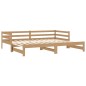 vidaXL Dormeuse Estraibile Marrone Miele Massello Pino 2x(90x200) cm vidaXL Dormeuse Estraibile Marrone Miele Massello Pino 2x(90x200) cm