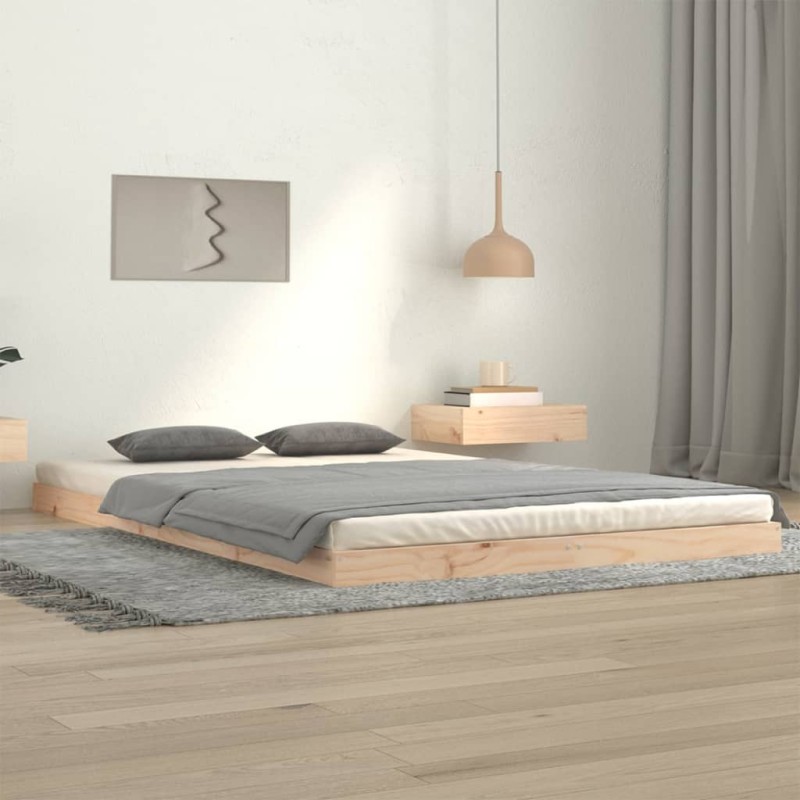 vidaXL Giroletto 120x200 cm in Legno Massello di Pino vidaXL Giroletto 120x200 cm in Legno Massello di Pino