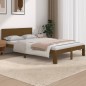 vidaXL Giroletto Miele in Legno Massello 120x190 cm 4FT Small Double vidaXL Giroletto Miele in Legno Massello 120x190 cm 4FT Small Double