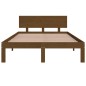 vidaXL Giroletto Miele in Legno Massello 120x190 cm 4FT Small Double vidaXL Giroletto Miele in Legno Massello 120x190 cm 4FT Small Double