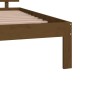 vidaXL Giroletto Miele in Legno Massello 120x190 cm 4FT Small Double vidaXL Giroletto Miele in Legno Massello 120x190 cm 4FT Small Double