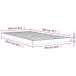 vidaXL Giroletto 100x200 cm in Legno Massello di Pino vidaXL Giroletto 100x200 cm in Legno Massello di Pino