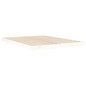 vidaXL Giroletto Bianco 140x190 cm in Legno Massello di Pino vidaXL Giroletto Bianco 140x190 cm in Legno Massello di Pino