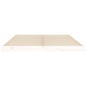vidaXL Giroletto Bianco 140x190 cm in Legno Massello di Pino vidaXL Giroletto Bianco 140x190 cm in Legno Massello di Pino