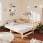 vidaXL Dormeuse Estraibile in Legno Massello di Pino 2x(90x200) cm vidaXL Dormeuse Estraibile in Legno Massello di Pino 2x(90x200) cm