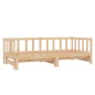 vidaXL Dormeuse Estraibile in Legno Massello di Pino 2x(90x200) cm vidaXL Dormeuse Estraibile in Legno Massello di Pino 2x(90x200) cm