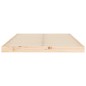 vidaXL Giroletto 120x190 cm Legno Massello di Pino 4FT Small Double