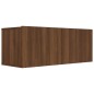 Set Mobili Porta TV 6 pz Rovere Marrone in Legno Multistrato Set Mobili Porta TV 6 pz Rovere Marrone in Legno Multistrato