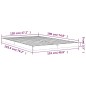 vidaXL Giroletto Nero 120x190cm Legno Massello Pino 4FT Small Double