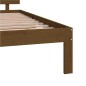 vidaXL Giroletto Miele in Legno Massello 135x190 cm 4FT6 Double vidaXL Giroletto Miele in Legno Massello 135x190 cm 4FT6 Double