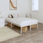 vidaXL Giroletto in Metallo Bianco 135x190 cm vidaXL Giroletto in Metallo Bianco 135x190 cm