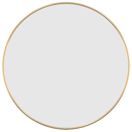 vidaXL Specchio da Parete Dorato Ø 50 cm Rotondo
