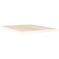 vidaXL Giroletto Bianco 150x200 cm King Size in Legno Massello di Pino vidaXL Giroletto Bianco 150x200 cm King Size in Legno Massello di Pino