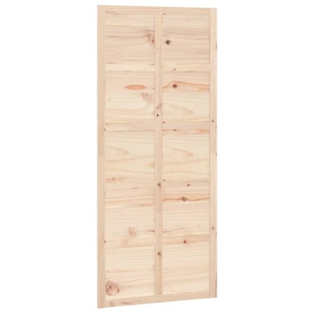 vidaXL Porta del Granaio 90x1,8x214 cm in Legno Massello di Pino