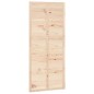 vidaXL Porta del Granaio 90x1,8x214 cm in Legno Massello di Pino