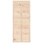 vidaXL Porta del Granaio 90x1,8x214 cm in Legno Massello di Pino