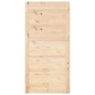 vidaXL Porta del Granaio 100x1,8x204,5 cm in Legno Massello di Pino