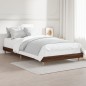 vidaXL Giroletto Rovere Marrone 90x190 cm in Legno Multistrato vidaXL Giroletto Rovere Marrone 90x190 cm in Legno Multistrato