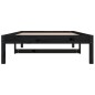 vidaXL Dormeuse Nera 90x200 cm in Legno Massello di Pino vidaXL Dormeuse Nera 90x200 cm in Legno Massello di Pino