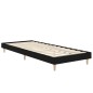 vidaXL Giroletto Nero 75x190 cm in Legno Multistrato vidaXL Giroletto Nero 75x190 cm in Legno Multistrato