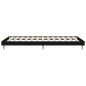 vidaXL Giroletto Nero 75x190 cm in Legno Multistrato vidaXL Giroletto Nero 75x190 cm in Legno Multistrato