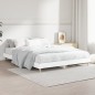 vidaXL Giroletto Bianco 140x190 cm in Legno Multistrato vidaXL Giroletto Bianco 140x190 cm in Legno Multistrato