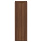 vidaXL Set Mobili Porta TV 4 pz Rovere Marrone in Legno Multistrato vidaXL Set Mobili Porta TV 4 pz Rovere Marrone in Legno Multistrato