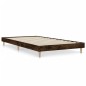 vidaXL Giroletto senza Materasso Rovere Fumo 90x190 cm in Truciolato vidaXL Giroletto senza Materasso Rovere Fumo 90x190 cm in Truciolato