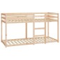 vidaXL Letto a Castello 80x200 cm in Legno Massello di Pino vidaXL Letto a Castello 80x200 cm in Legno Massello di Pino