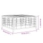 vidaXL Tavolo da Giardino Antracite 70x70x34 cm in Polyrattan vidaXL Tavolo da Giardino Antracite 70x70x34 cm in Polyrattan