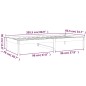 vidaXL Dormeuse Grigia 80x200 cm in Legno Massello di Pino vidaXL Dormeuse Grigia 80x200 cm in Legno Massello di Pino
