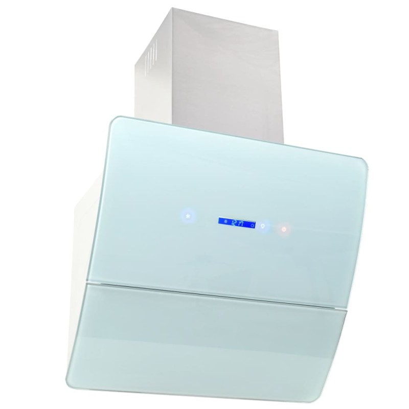 vidaXL Cappa Aspirante a Muro Acciaio Inox 756 m³/h 60 cm Bianca vidaXL Cappa Aspirante a Muro Acciaio Inox 756 m³/h 60 cm Bianca