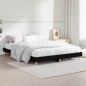 vidaXL Giroletto Nero 135x190 cm in Legno Multistrato