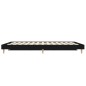 vidaXL Giroletto Nero 135x190 cm in Legno Multistrato
