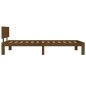 vidaXL Giroletto Marrone Miele in Legno Massello di Pino 100x200 cm vidaXL Giroletto Marrone Miele in Legno Massello di Pino 100x200 cm