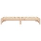 vidaXL Dormeuse Estraibile 2x(80x200) cm in Legno Massello di Pino vidaXL Dormeuse Estraibile 2x(80x200) cm in Legno Massello di Pino