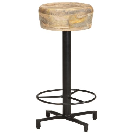 vidaXL Sgabelli da Bar 2 pz 66 cm in Legno Massello di Mango