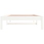 vidaXL Dormeuse Bianca 90x190 cm 3FT Single in Legno Massello di Pino vidaXL Dormeuse Bianca 90x190 cm 3FT Single in Legno Massello di Pino