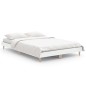 vidaXL Giroletto Bianco 120x190 cm in Legno Multistrato