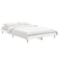 vidaXL Giroletto Bianco 120x190 cm in Legno Multistrato