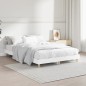 vidaXL Giroletto Bianco 120x190 cm in Legno Multistrato