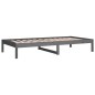 vidaXL Dormeuse Grigia 90x190 cm 3FT Single in Legno Massello di Pino vidaXL Dormeuse Grigia 90x190 cm 3FT Single in Legno Massello di Pino