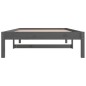 vidaXL Dormeuse Grigia 90x190 cm 3FT Single in Legno Massello di Pino vidaXL Dormeuse Grigia 90x190 cm 3FT Single in Legno Massello di Pino