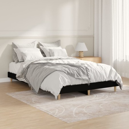vidaXL Giroletto Nero 120x190 cm in Legno Multistrato
