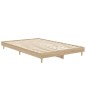vidaXL Giroletto Rovere Sonoma 120x190 cm in Legno Multistrato vidaXL Giroletto Rovere Sonoma 120x190 cm in Legno Multistrato