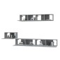 Set di Mobili Porta TV 5 pz Grigio Sonoma in Legno Multistrato Set di Mobili Porta TV 5 pz Grigio Sonoma in Legno Multistrato